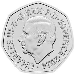 Star Wars: TIE Fighter 50p Miedzionikiel 2024