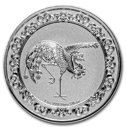 Niue: Celestial Animals - Der Rote Phönix 1 oz Silber 2020