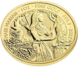 Myths & Legends: Maid Marian 1 oz Gold 2022