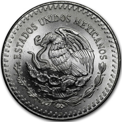 Mexican Libertad 1 uncja Srebra 1987
