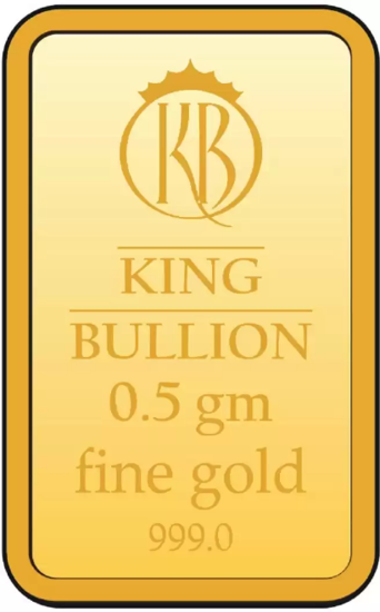 0.5 gram Goldbarren Unsortierbar