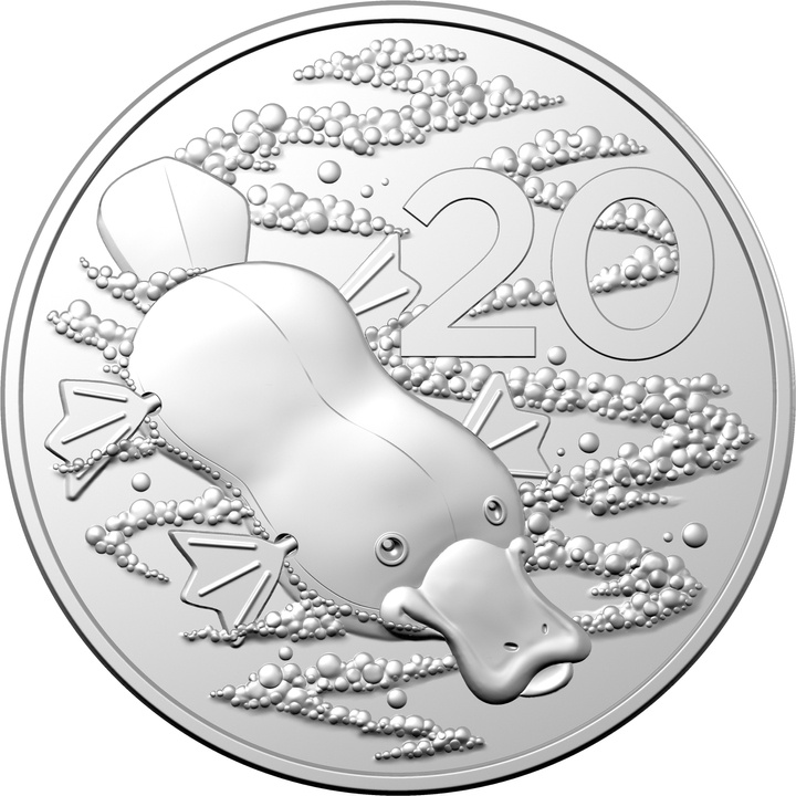 Lote de 6 monedas Australian Baby 2023