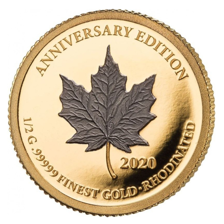 Africa: 2020 Proof Anniversary Edition 7-Coin 0.5 g Gold Set