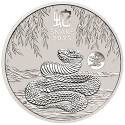 Perth Mint : Lunar III - Année du Serpent 1 once d'argent 2025 Dragon Privy Mark