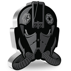Niue : Star Wars Les visages de l'Empire - Imperial TIE Fighter Pilot coloré 1 once d'argent 2021 Proof