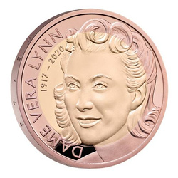 Célébrant la vie et l'héritage de Dame Vera Lynn 2 £ Or 2022 Proof