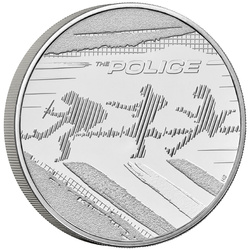 Poliția £5 Cupronichel 2023