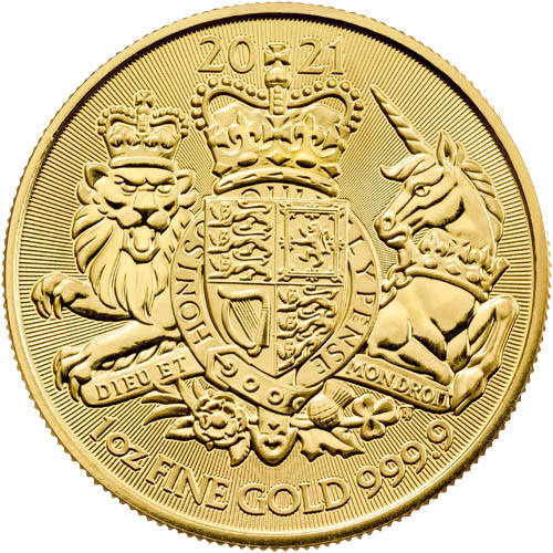 The Royal Arms 1 oz Goldmünze 2021