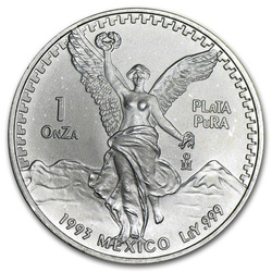 Diosa Mexicana de la Libertad 1 oz Plata 1993