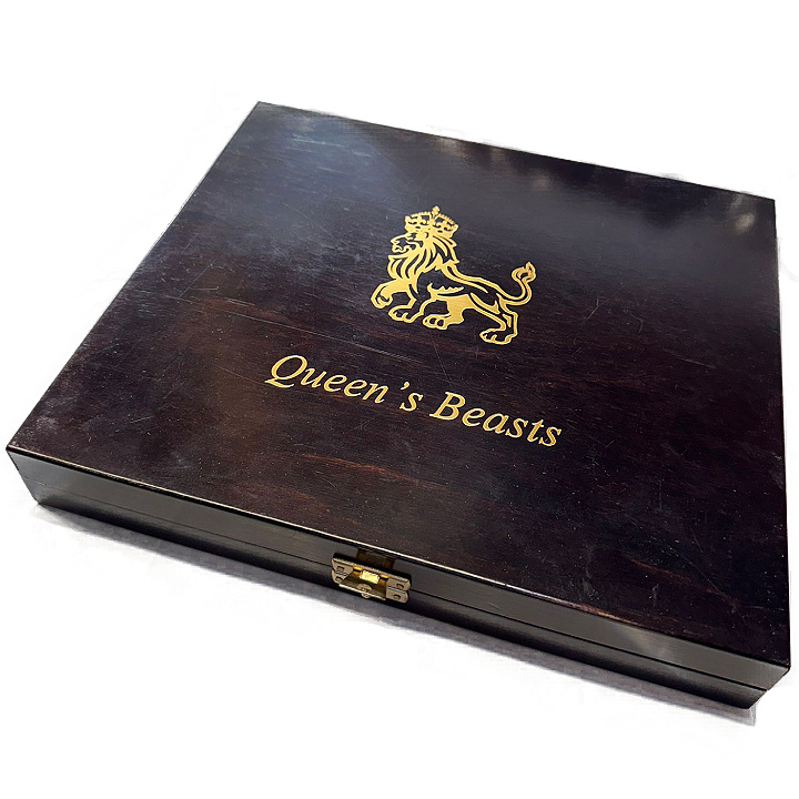 The Queen’s Beasts: Set of 10 coins 2 oz Silver 2016-2020