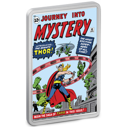 Niue : Marvel Comix - Journey into Mystery colorée 2 onces d'argent 2023 Proof