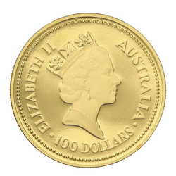 Perth Mint: Australian Nugget 1 oncia d'oro 1987 Proof