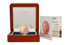 Krugerrand 1/10 oz Oro 2017 (50 Aniversario)