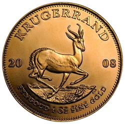 Krugerrand 1 once d'or Différentes années