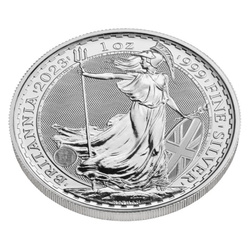 Britannia - Le roi Charles III 1 once d'argent 2023