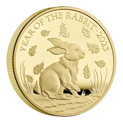 Royal Mint Lunar: A Nyúl éve 5 uncia arany 2023 Proof