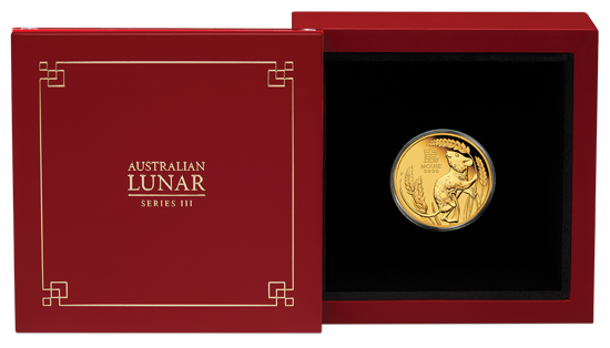 Lunar III: Jahr der Maus 1/4 oz Gold 2020 Proof