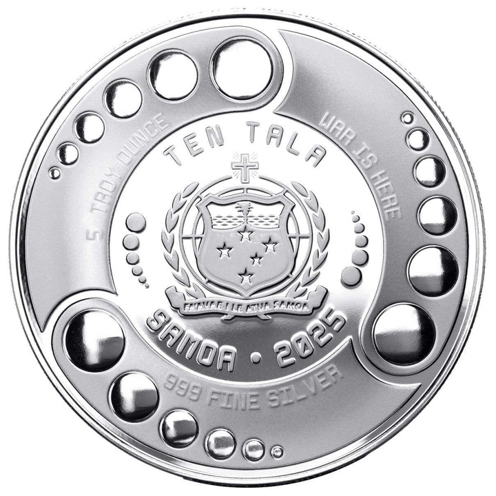 Moneta d’argento Scottsdale Mint: Alien 5 once d’argento 2025