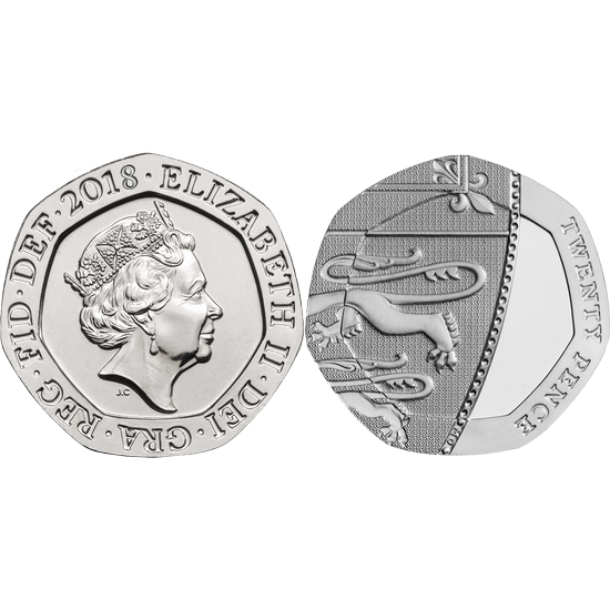 Set di 14 monete d'argento Gran Bretagna 2018 Proof