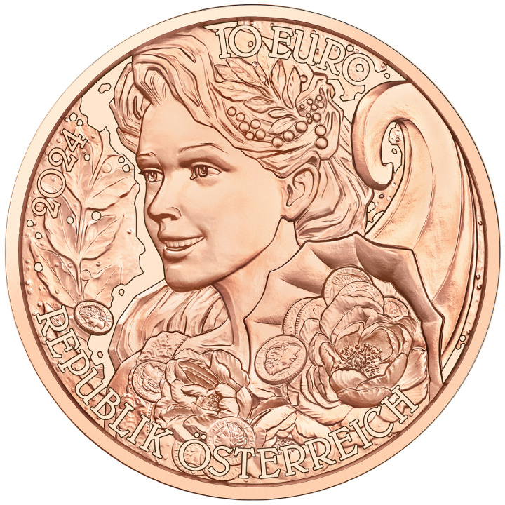 La peonia 10 euro rame 2024