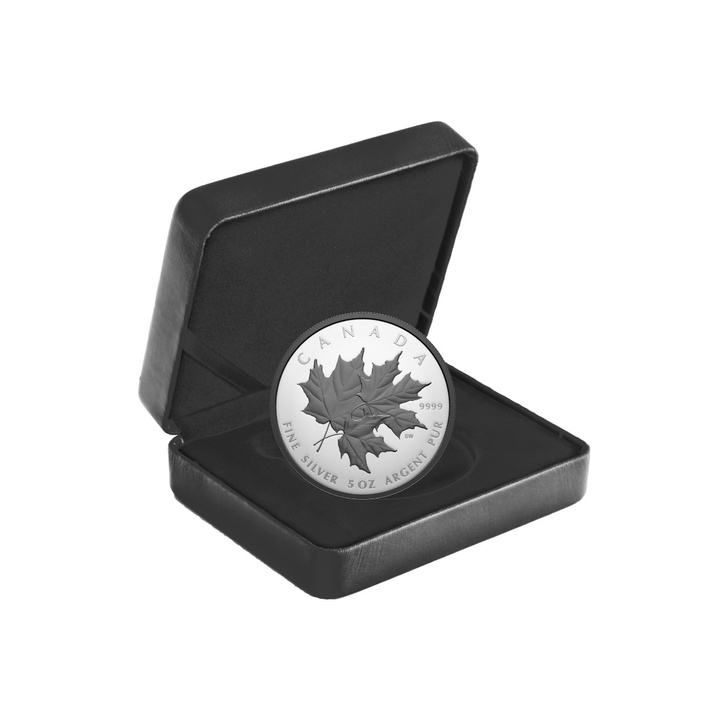 Сребърна монета Triple Maple 5 унции сребро 2026 Proof