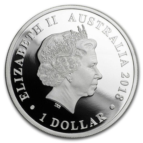 Łabędź 1 uncja srebra 2018 Proof