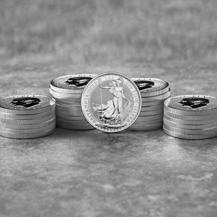 Britannia - King Charles III 1 oz Silver 2023 Oběžný
