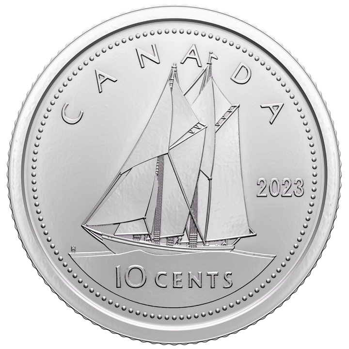 Set Canada: Mozaic de simboluri canadiene 6 monede 2023