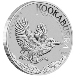 Kookaburra 1/10 uncji Platyny 2024