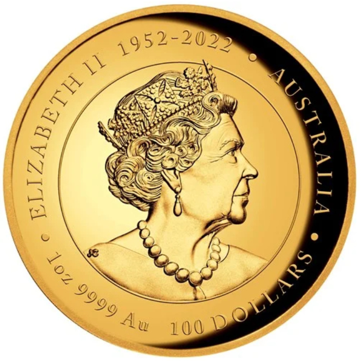 Perth Mint: Lunar III - Year of the Dragon 1 oz Gold 2024 Proof High Relief