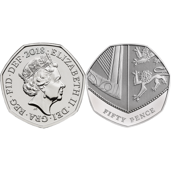 Set of 14 silber coins United Kingdom 2018 Proof
