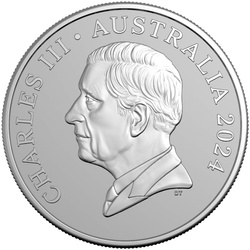 RAM: Kangaroo - Desert Life 1 oz Silver 2024 Frosted Coin 