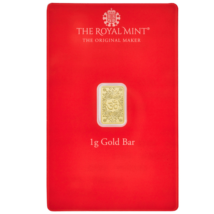 Lingote de Oro The Royal Mint - OM 1 g oro