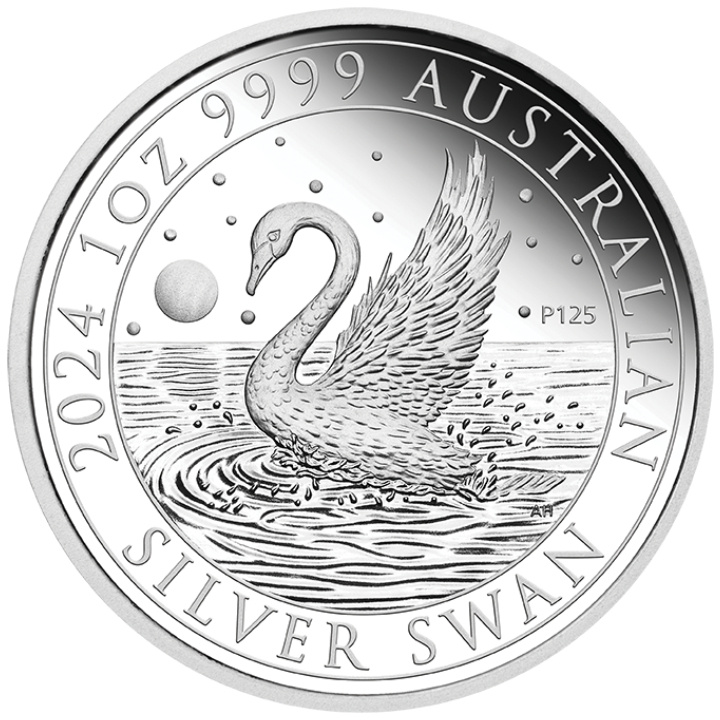 Cygne 1 once d'argent 2024 Proof