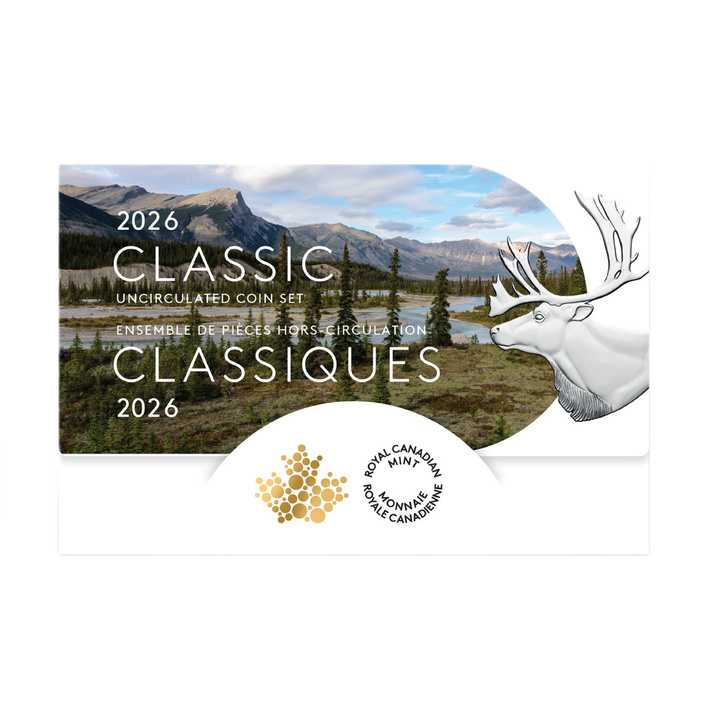 Zestaw Canada: Canadian Classic 6 monet 2026