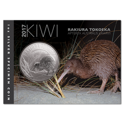 Kiwi 1 once d'argent 2017 Specimen