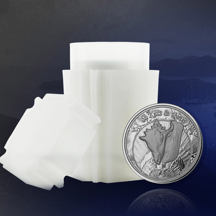 St. Kitts és Nevis: Kagylóhéj 1 uncia ezüst 2023 Prooflike