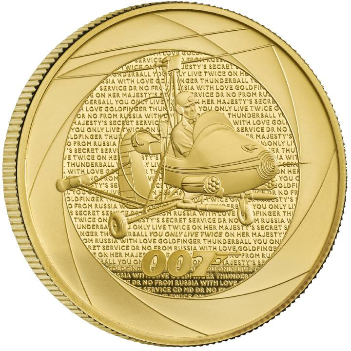 Bond Films of the 60s 1 uncja Złota 2023 Proof