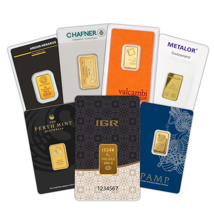 5 g Gold Bar – Certified Producer
