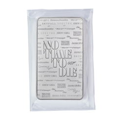 10 oz Silver Bar 007 James Bond
