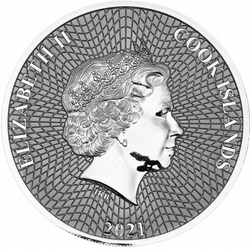 Cook Islands: Starfish 1 oz Silver 2021
