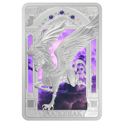 Niue: Harry Potter - Magical Creatures 'Buckbeak' kolorowany 1 uncja Srebra 2023 Proof