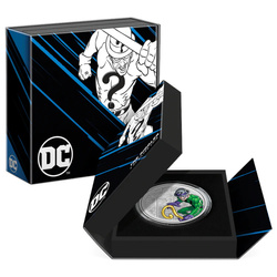 Niue: DC Villains - The Riddler coloured 3 oz Silver 2023 Proof