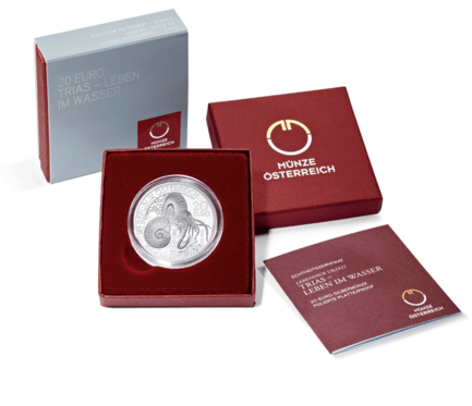 Život na Zemi: Trias 20 euro 2013 Proof