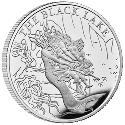 Harry Potter: Black Lake 1 uncja Srebra 2024 Proof