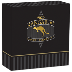Kangourou australien 5 onces d'or 2020 Proof