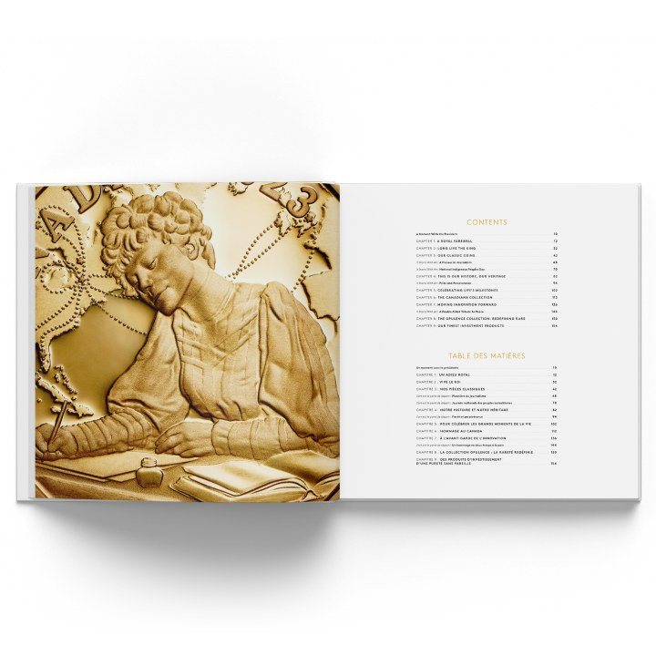 Set Canada: Libro della collezione annuale con edizione speciale 7 monete 2023