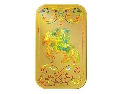 Lingote de Oro 1 gramo Dañado CertiPack