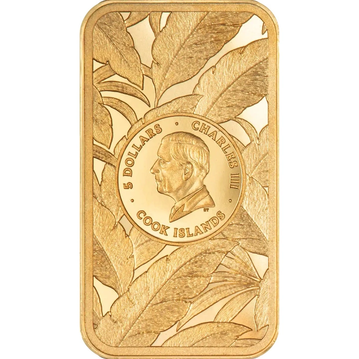 Lingot-monnaie en or Barre de Luxe - Leopard 0,5 g Or 2026 Proof