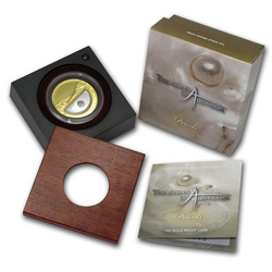 Poklady Austrálie: Perla 1 unce zlata 2011 Proof
